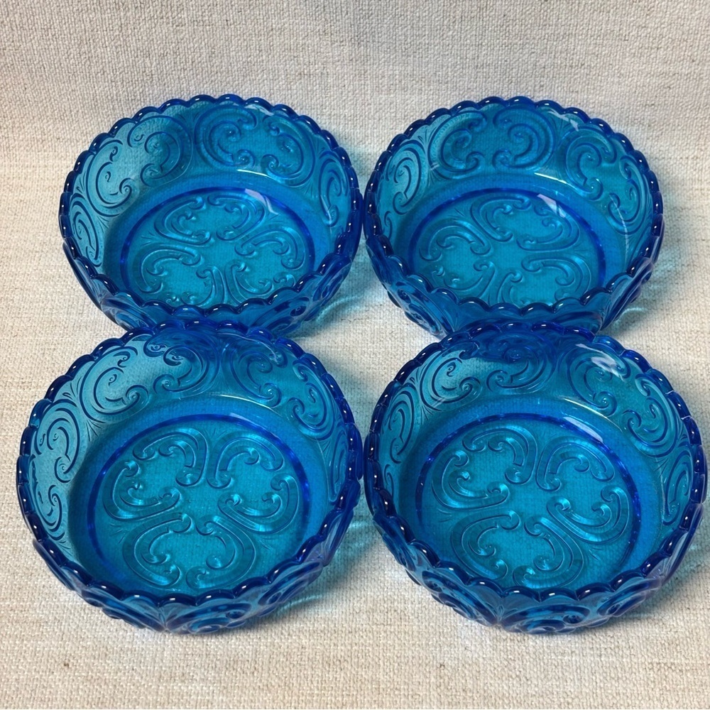Set of (4) Imperial Atterbury Scroll Bowls